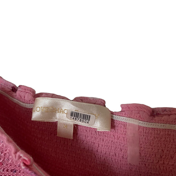 LoveShackFancy Miri Dress Tired Midi Puff Sleeves Smocked Size M - Picture 8 of 9